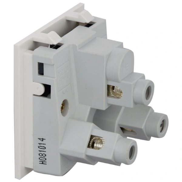Anchor Roma Twin Socket Heavy Duty 30828, White, 10/20 amp 240V - 10/20 A, White, 1 Year 
